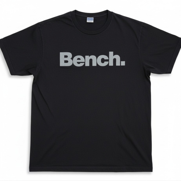 Bench Men’s Black Graphic Tee Stack with Teal Floral Accent - Picture 12 of 16